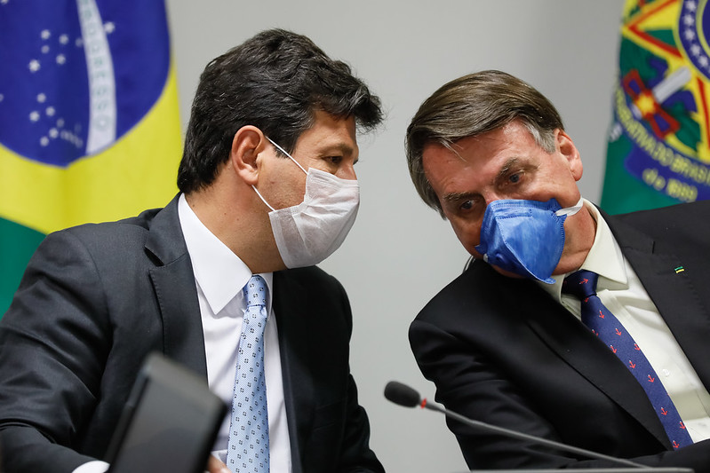 Mandetta e Bolsonaro