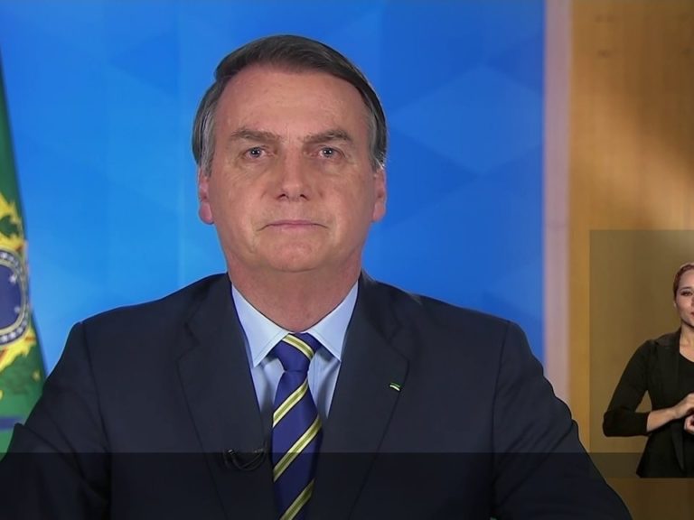 Pronunciamento Bolsonaro