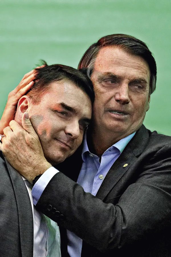 Flavio e Bolsonaro