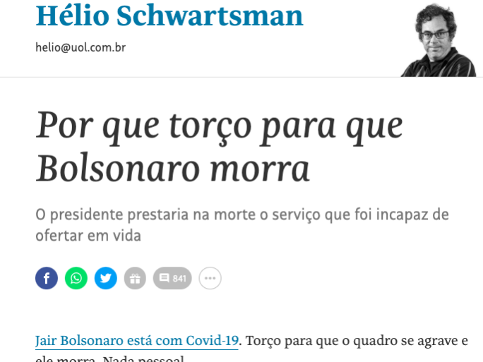 Artigo Schwartsman