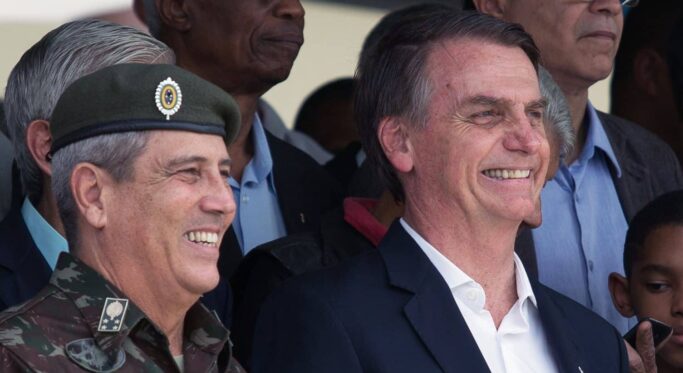 Braga Neto e Bolsonaro