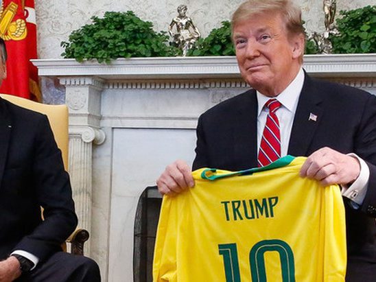 Bolsonaro e Trump