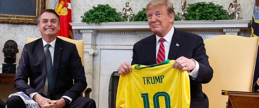 Bolsonaro e Trump