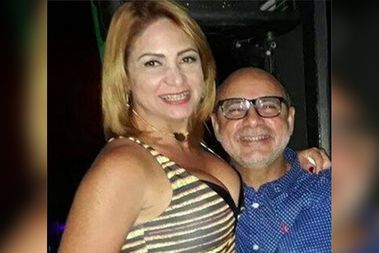 Márcia Aguiar e Fabrício Queiroz