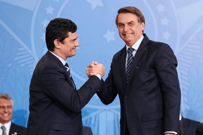 Moro e Bolsonaro