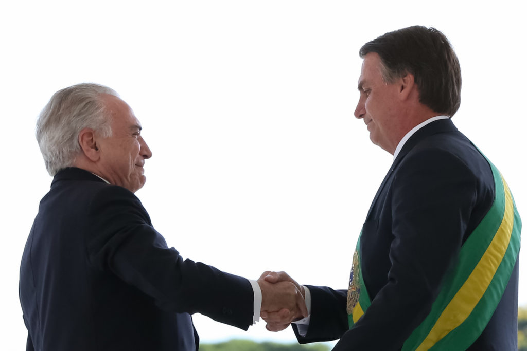 Temer e Bolsonaro