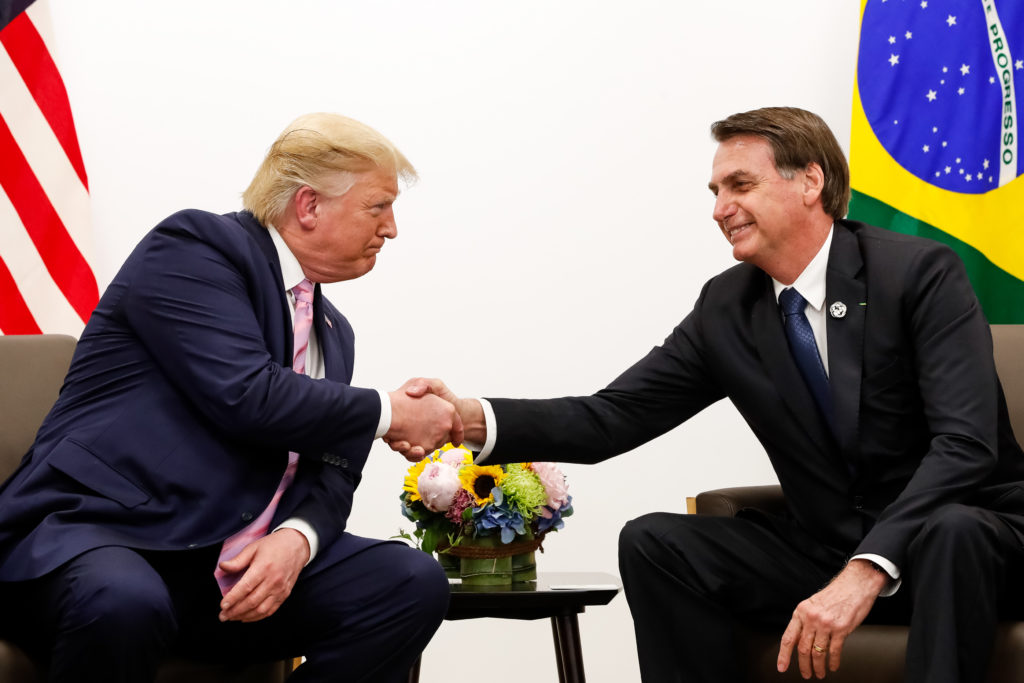 Donald Trump e Jair Bolsonaro