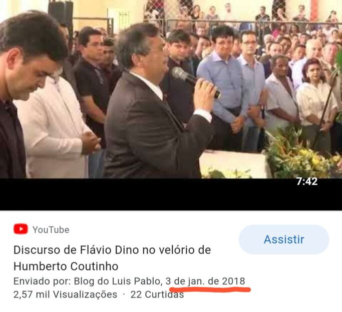 Flávio Dino - fake news