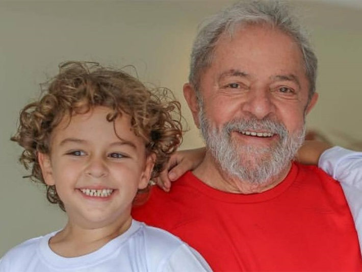 Lula e neto