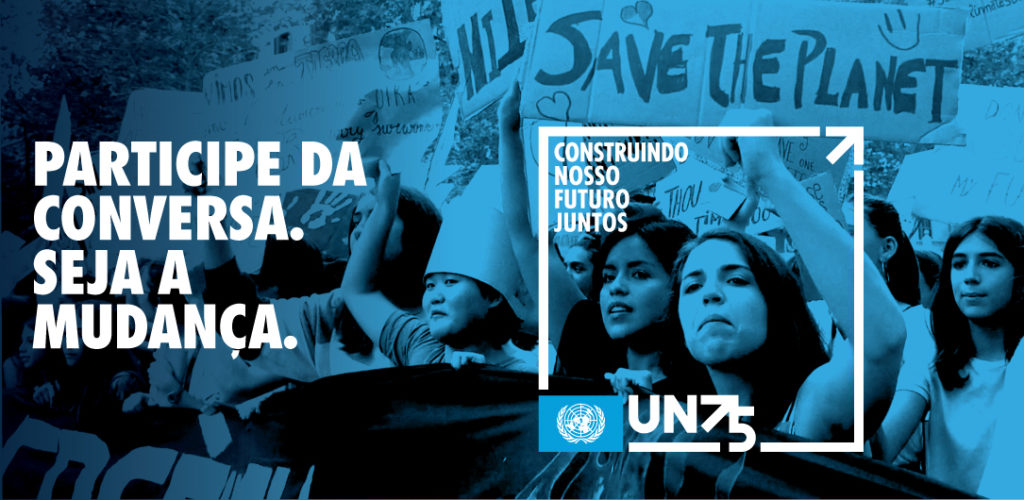 A ONU está realizando uma pesquisa global sobre o papel da cooperação internacional na construção do futuro que queremos