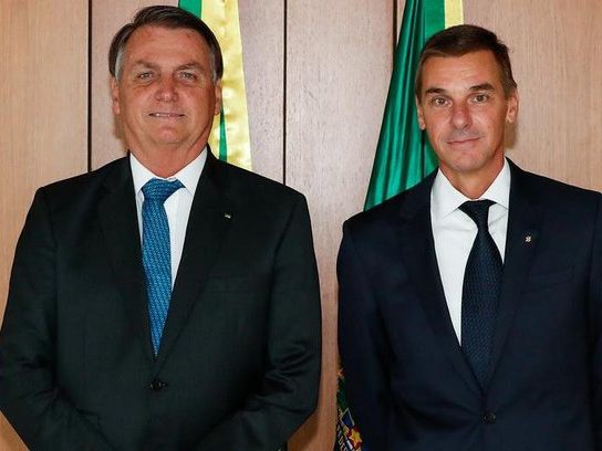 Jair Bolsonaro e André Brandão