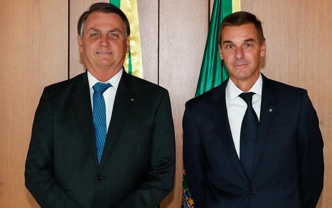 Jair Bolsonaro e André Brandão