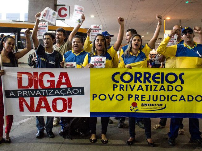 Correios privatização