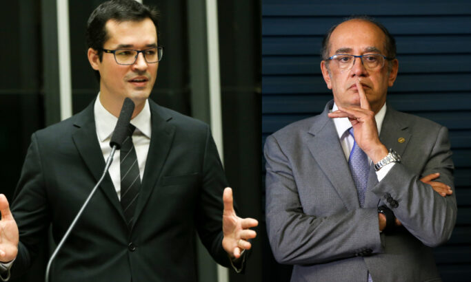 Deltan Dallagnol e Gilmar Mendes