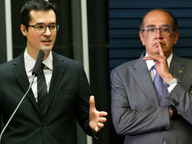 Deltan Dallagnol e Gilmar Mendes