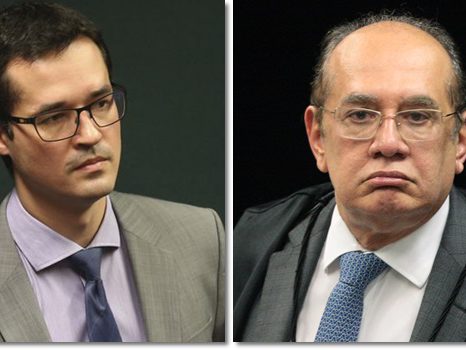 Deltan Dallagnol e Gilmar Mendes