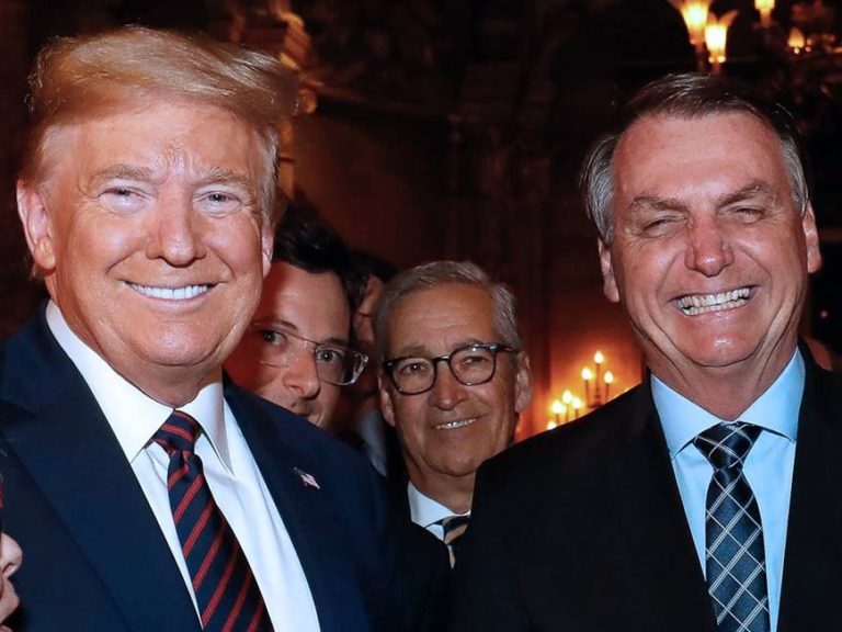 Bolsonaro e Trump - Amazônia