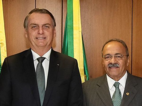 Senador Chico Rodrigues e Bolsonaro