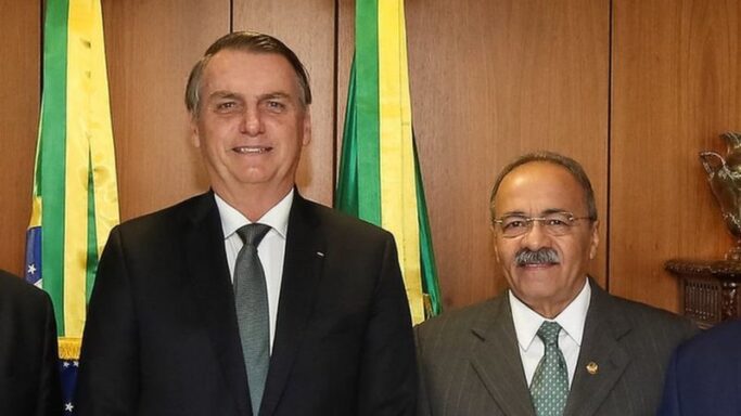 Senador Chico Rodrigues e Bolsonaro