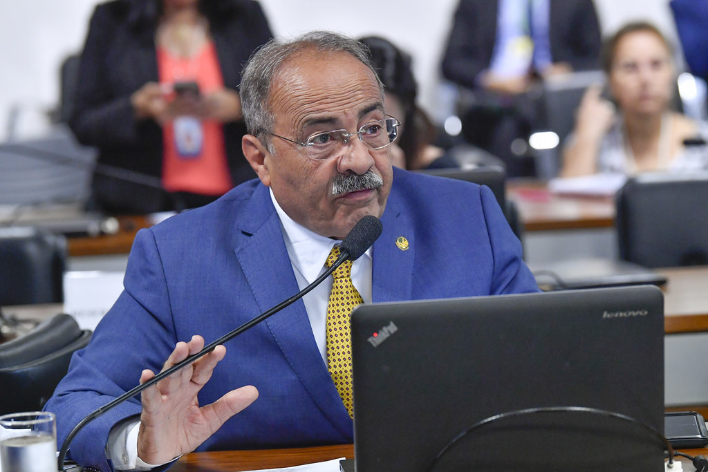 Vice-líder do governo Jair Bolsonaro no Senado, Chico Rodrigues (DEM-RR). Foto: Jane de Araújo/Agência Senado