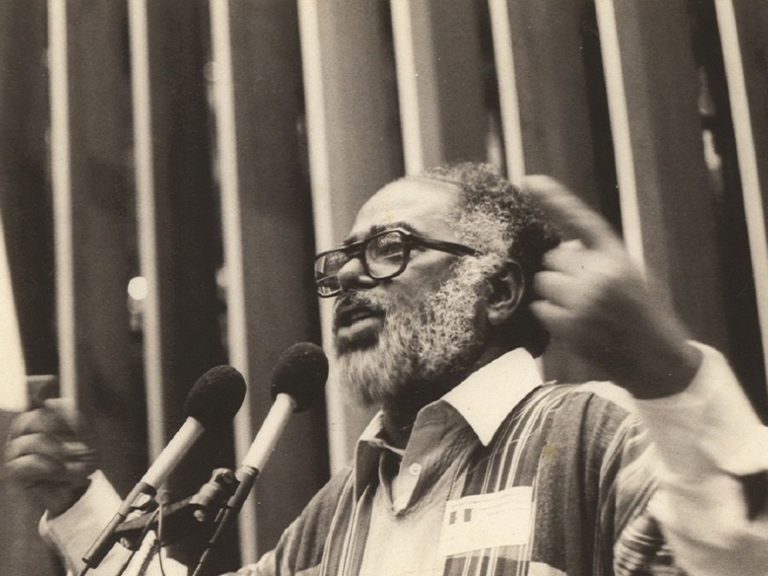 Deputado Abdias do Nascimento (PDT/RJ) 1983-1987/ Foto: Reprodução