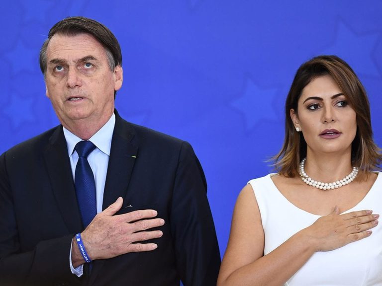 Michelle e Jair Bolsonaro