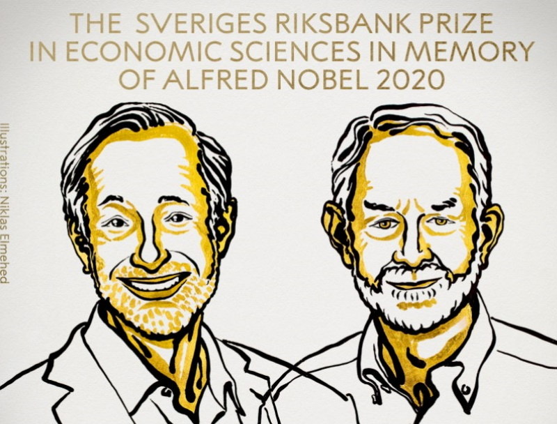 Americanos levam o Nobel de Economia por melhorias na teoria do leilão