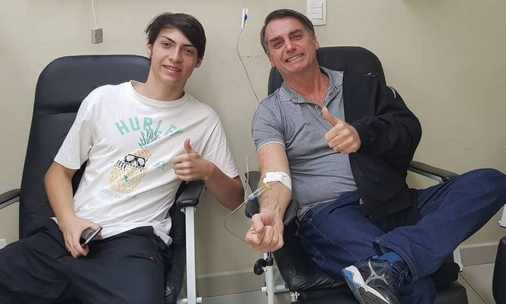 Jair Renan e Jair Bolsonaro