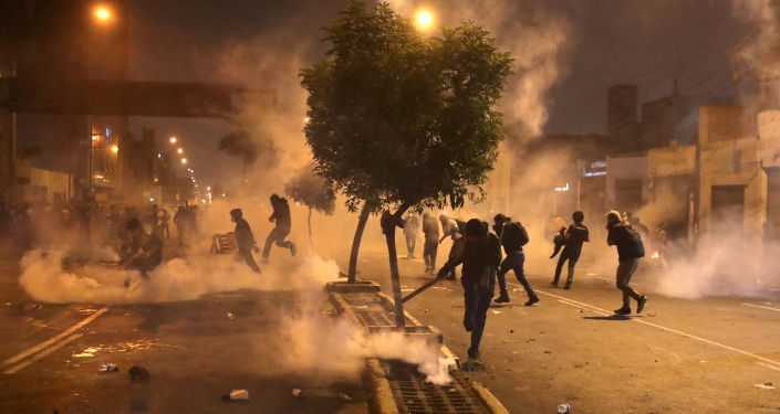 Protestos Peru