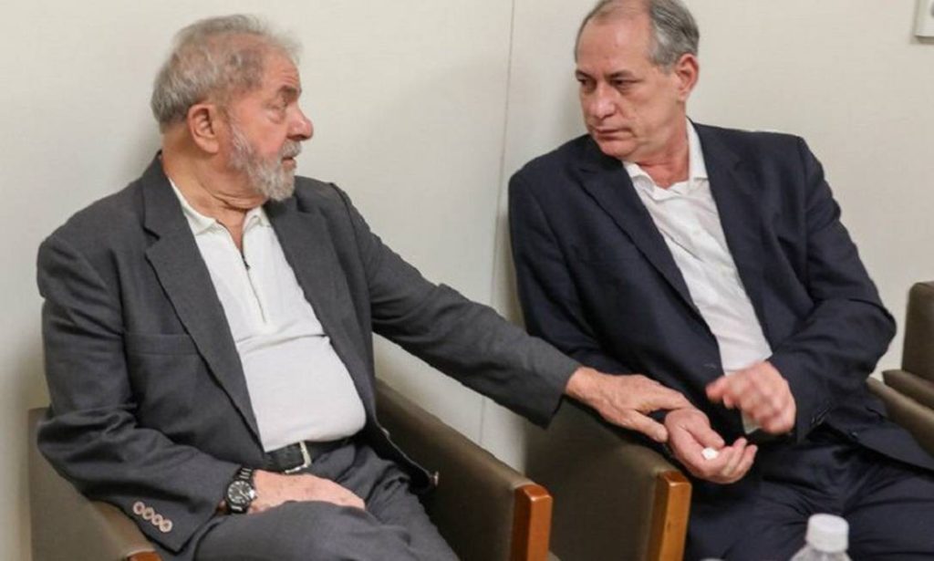 O ex-presidente Lula e o ex-ministro Ciro Gomes Foto: Ricardo Stuckert/Instituto Lula