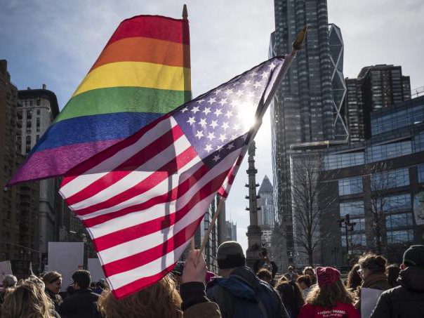 Comunidade LGBT+ teve recorde de candidatos e eleitores em 2020 (Ira L. Black/Corbis/Getty Images) Reprodução