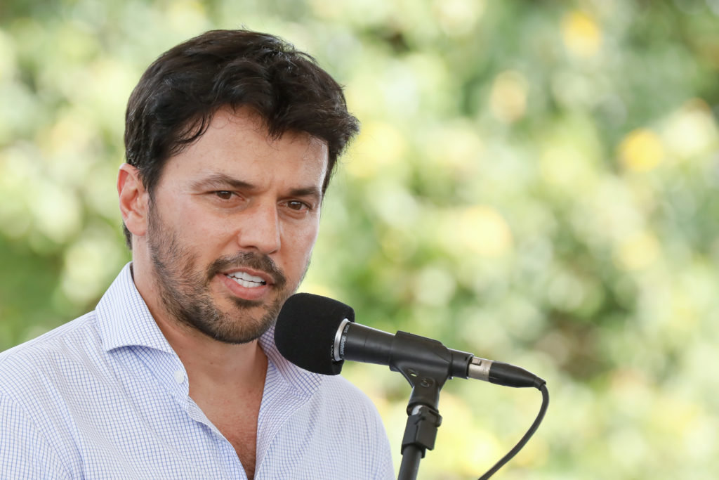 Ministro das Comunicações, Fábio Faria. Foto: Isac Nóbrega/PR