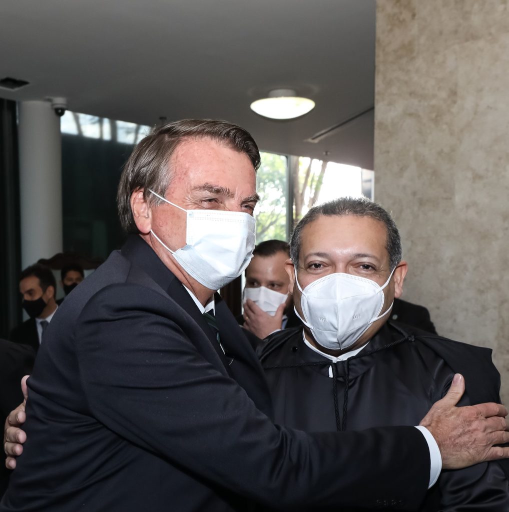 (Brasília - DF, 05/11/2020) Solenidade de Posse do Senhor Kassio Nunes Marques, no cargo de Ministro do Supremo Tribunal Federal. Foto: Marcos Corrêa/PR