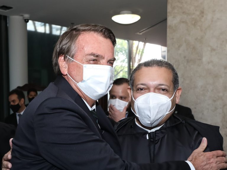 Jair Bolsonaro e Kassio Nunes Marques