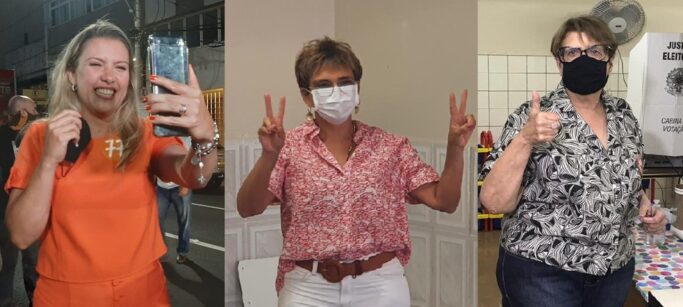 Elisa Araújo, do Solidariedade, Marília Campos, do PT e Margarida Salomão, do PT, são eleitas prefeitas de Uberaba, Contagem e Juiz de Fora. — Foto: Reprodução
