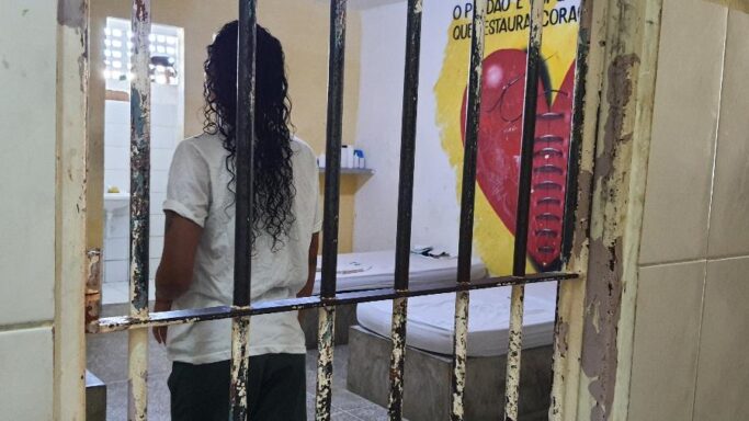 Registro de vistoria no Centro Socioeducativo Aldaci Barbosa Mota, em Fortaleza Foto: Centro de Defesa da Criança e do Adolescente do Ceará