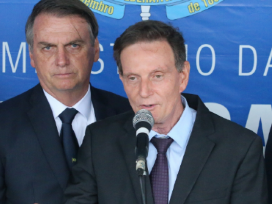 Bolsonaro e Marcelo Crivella