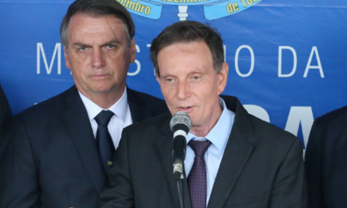 Bolsonaro e Marcelo Crivella
