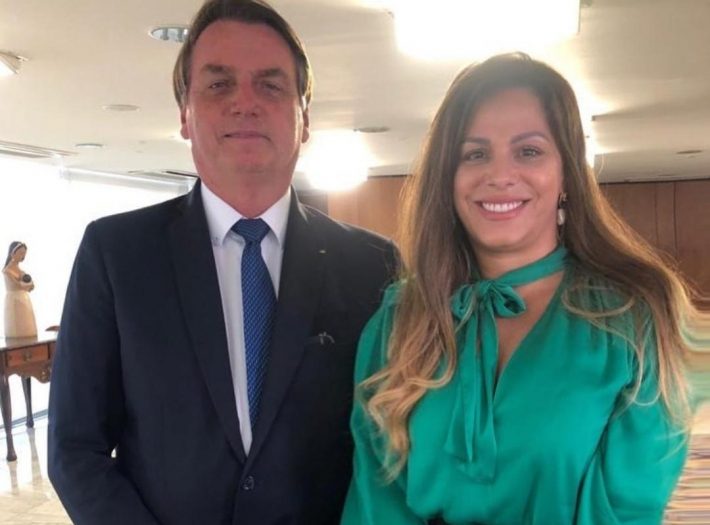 Justiça - Jair Bolsonaro e Edianne Abreu Edianne