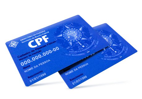 O CPF deverá constar nos cadastros de órgãos públicos Imagem: Reprodução