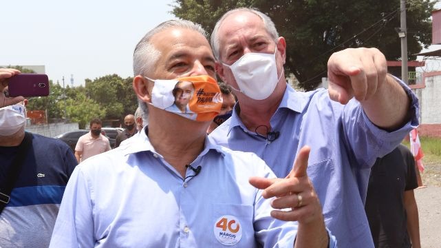 Márcio França e Ciro Gomes