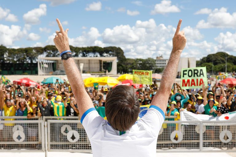 atos antidemocráticos Bolsonaro