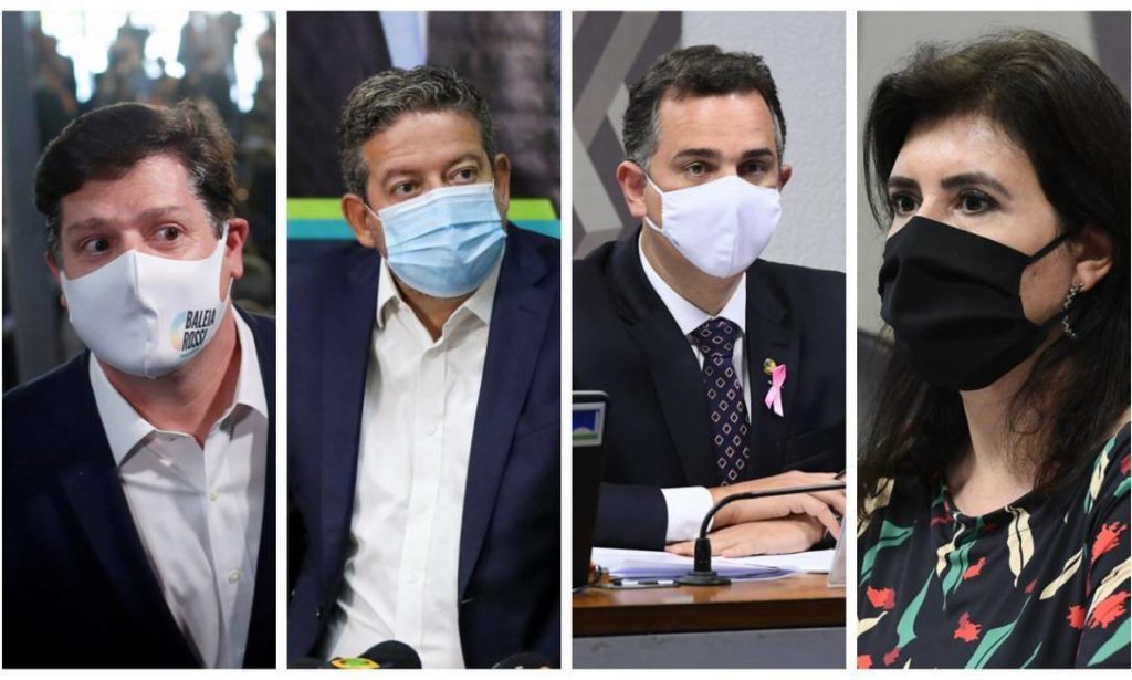 novos presidentes da Câmara e do Senado