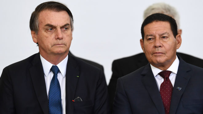 Mourão e Bolsonaro