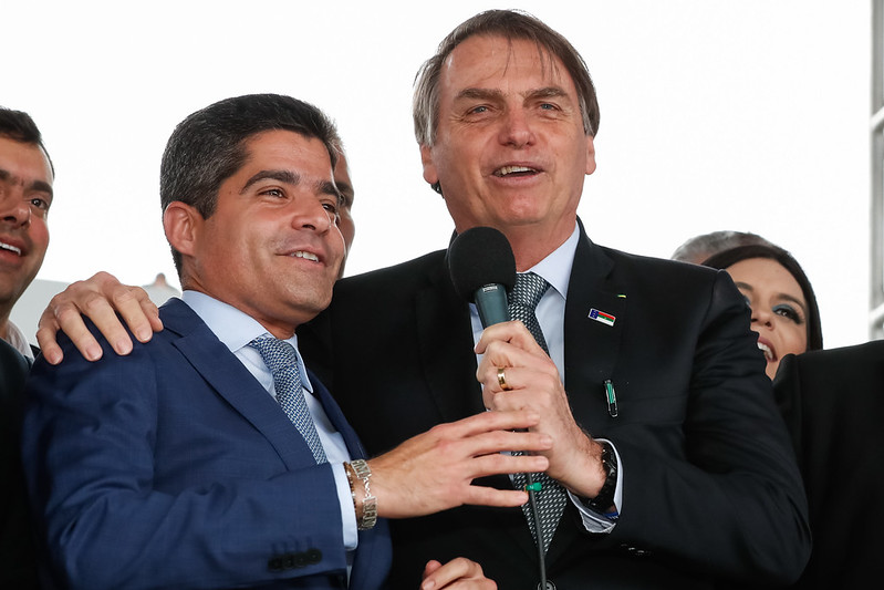 ACM Neto e Bolsonaro DEM