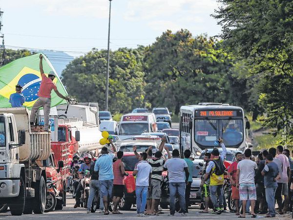 greve dos caminhoneiros