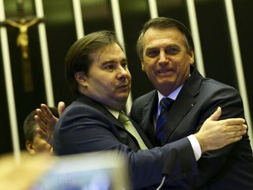 Maia e Bolsonaro