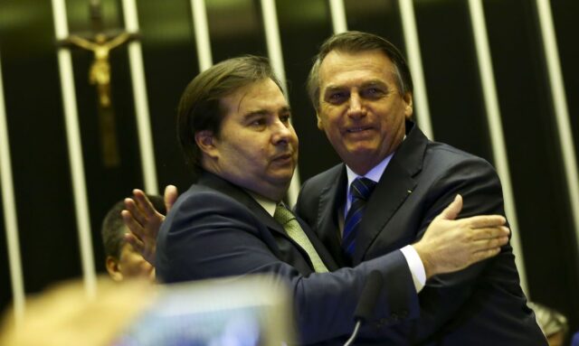 Maia e Bolsonaro