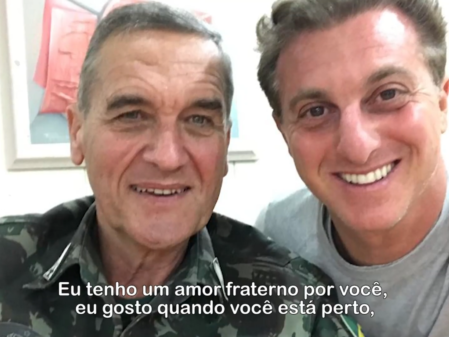 Villas Bôas e Luciano Huck