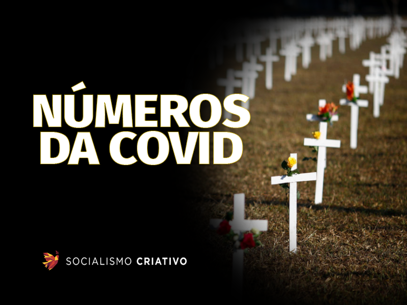 O Brasil registrou 1.080 mortes por Covid-19 nas últimas 24 horas, totalizando, neste sábado (24), 549.500 óbitos desde o início da pandemia